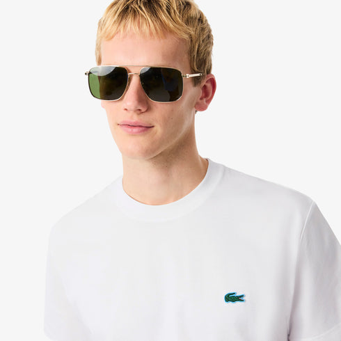 LACOSTE Printed Jersey T-Shirt Mens Apparel